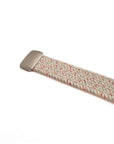 Cream Braided Stretch Strap