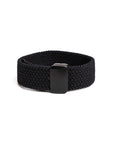 Black Braided Stretch Strap