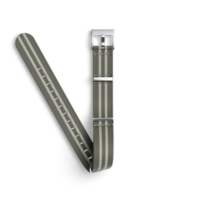 Strap - Grey/Silver Universal Nylon Buckle