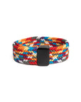 Rainbow Braided Stretch Strap