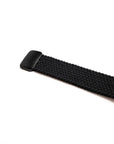 Black Braided Stretch Strap
