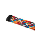 Rainbow Braided Stretch Strap