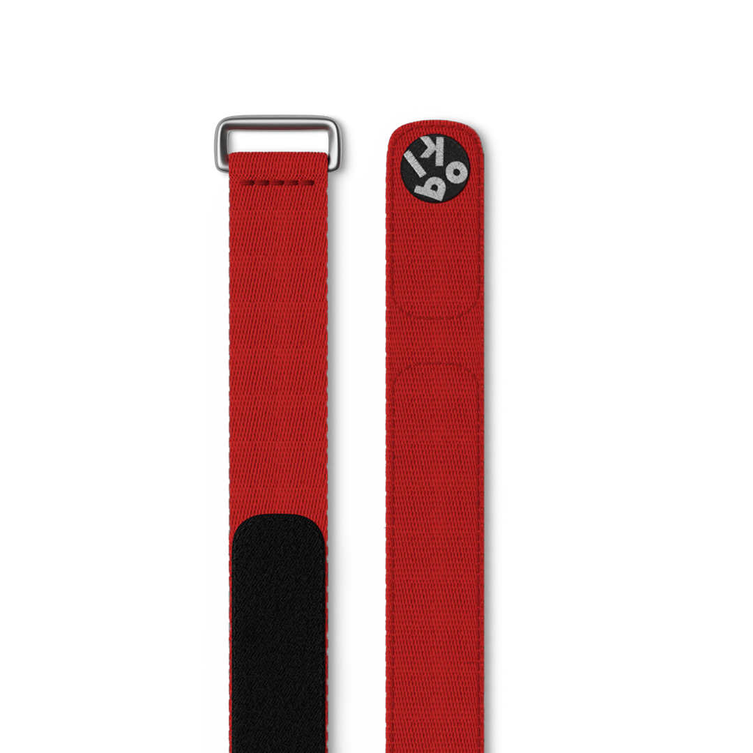 Single Layer Strap - Red